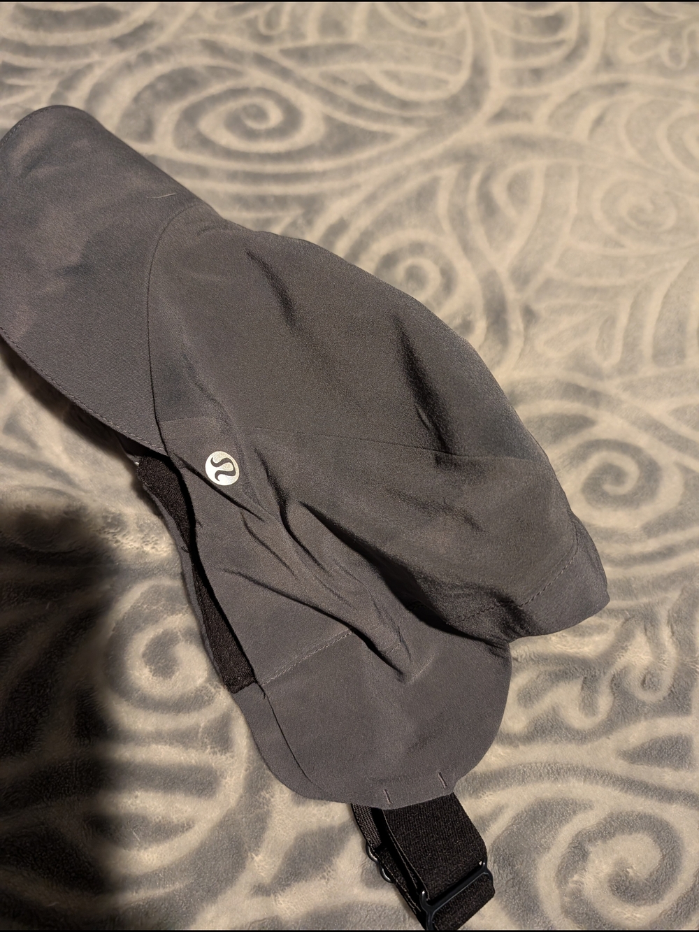 lululemon athletica Black Running Visor Hat